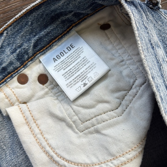 Agolde 26 Ren Jeans Wide Leg Journey NWOT - Picture 4 of 9